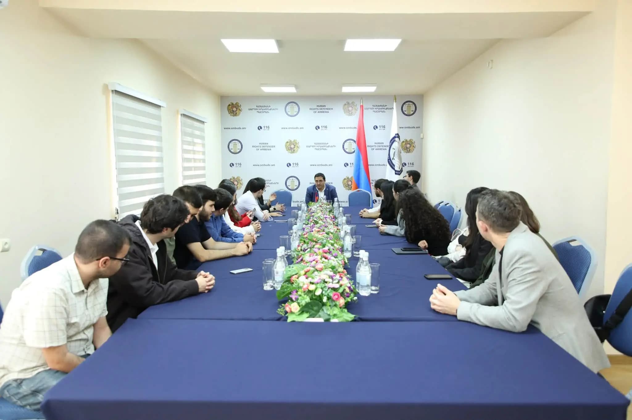 ՄԻՊ ներկայացուցիչն ընդունել է Մոսկվայի պետական համալսարանի երևանյան մասնաճյուղի ուսանողներին
