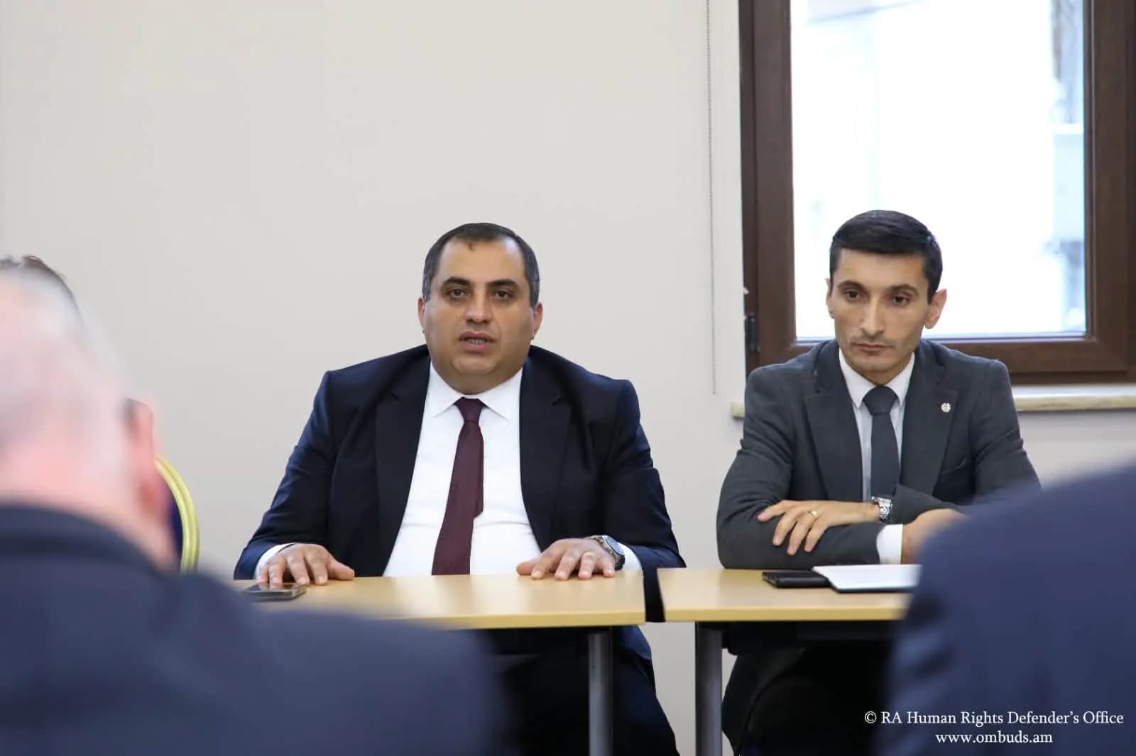 Մարդու իրավունքների պաշտպանի աշխատակազմի ներկայացուցիչները հանդիպել են Ֆրանսիայի Հանրապետության զինված ուժերի և վետերանների հարցերով նախարարության ներկայացուցիչների հետ
